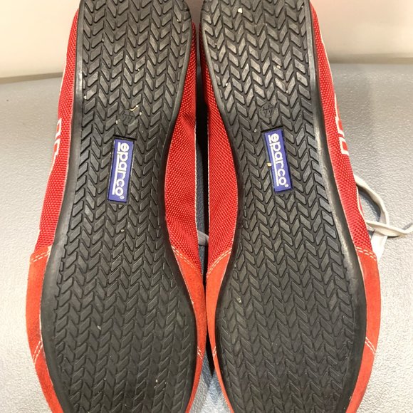 Sparco Men's Red Racing Shoes size 10 or EUR 44 very little wear - Picture 9 of 9